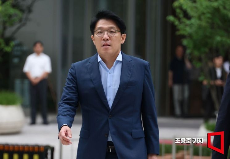 [포토] 김건희 특검 출석하는 김상민 전 부장검사