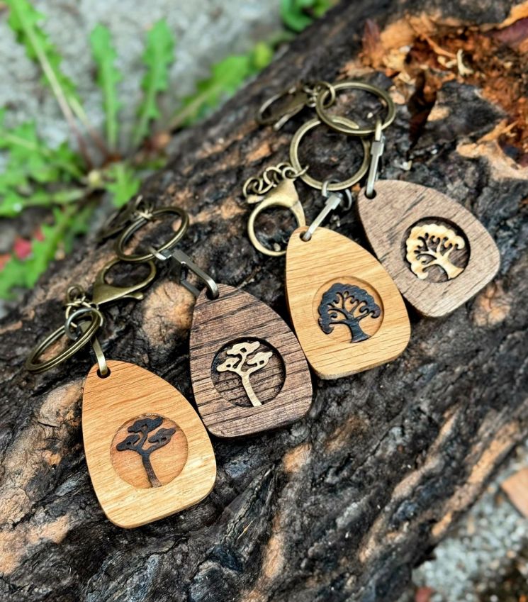 한수정, 산불 피해목 활용 '희망의 키링' 출시·판매