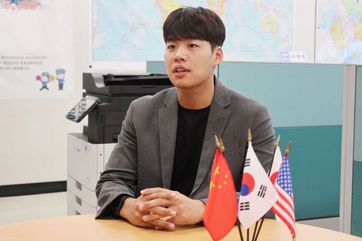 9일 경기북부경찰청에서 이창희 경장이 아시아경제와 인터뷰하고 있다. 경기북부경찰청 제공