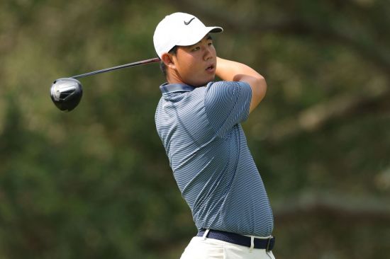 Juhyung Kim aims for a comeback at the Fall Series Procore Championship. Photo by AFP Yonhap News