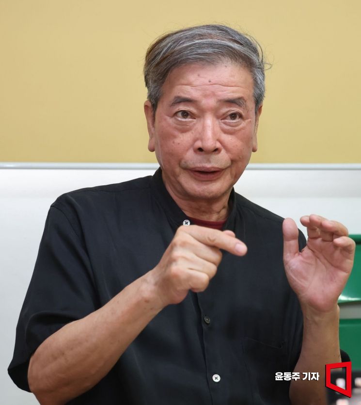 김진경 전 국가교육회의 의장이 아시아경제와 인터뷰를 하고 있다. 2025.09.10 윤동주 기자