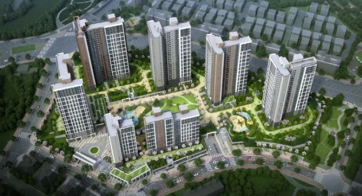 [구리 갈매역세권 S-1BL 조감도]