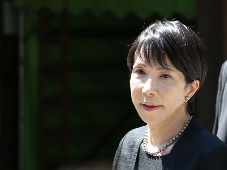 다카이치 사나에 전 일본 경제안보담당상. 연합뉴스