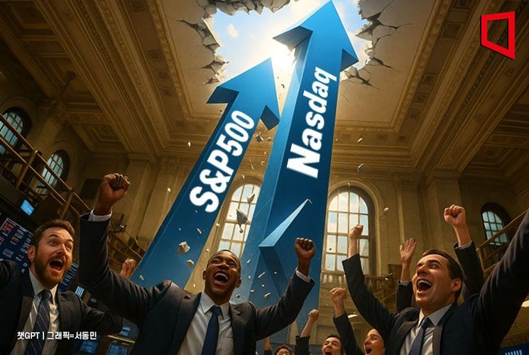 [New York Stock Exchange] S&P 500 and Nasdaq Hit Record Highs... Dow Down 0.48%