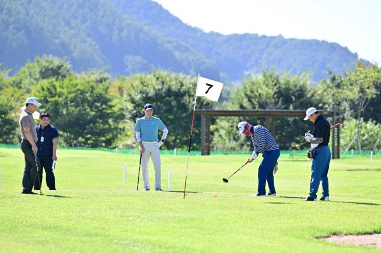 Pocheon City Holds Pilot Rounding at Pocheon Hanyeoul Park Golf Course. Photo by Pocheon City