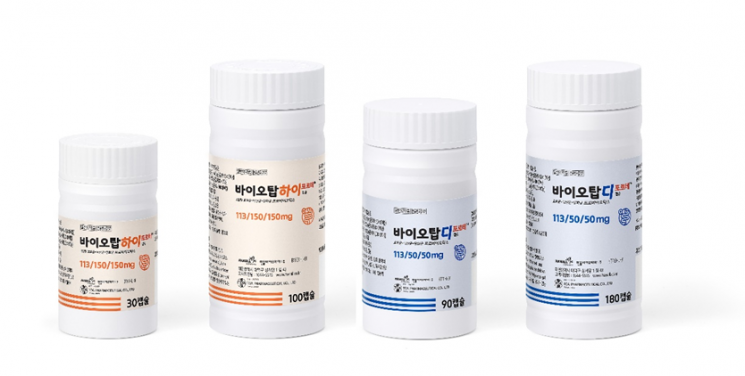 프로바이오틱스 의약품 '바이오탑'. 한올바이오파마
