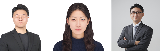 (왼쪽부터) 이진서 전산학부 박사과정, 김호빈 연구원, 강민석 교수. KAIST 제공