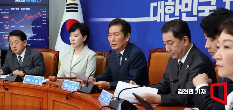 [포토] 정청래 "우리 안 작은 차이 상대방보다 크겠나"