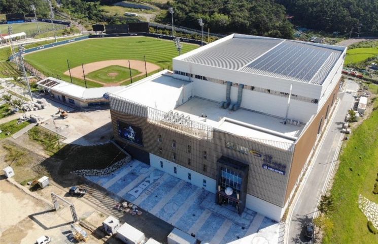 부산 기장군, 국내 최대 규모 야구체험관·실내연습장 준공