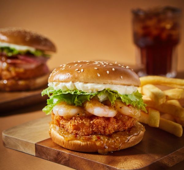 [Today's New Product] No Brand Burger Launches "NBB Amazing Gambas Burger"