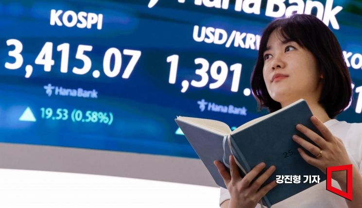 [Photo] "KOSPI Racing Toward 3,500"