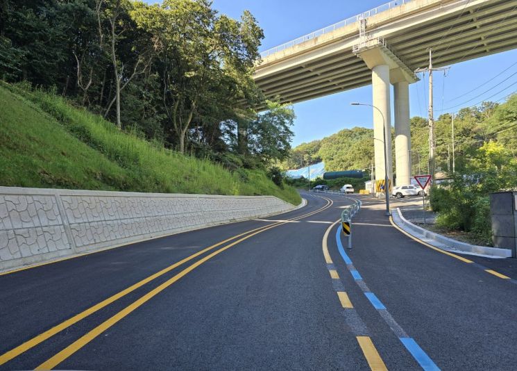 용인시, 지곡~상하동 도시계획도로 개통