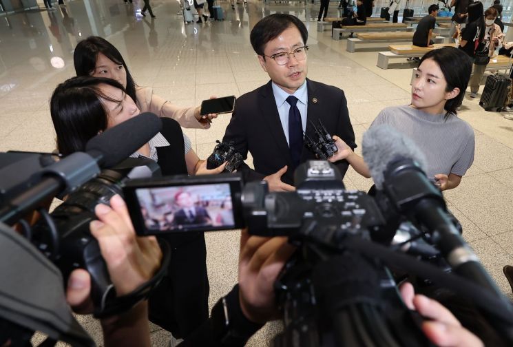 Trade Minister Yeo Han-koo Voices Concerns to China Over Hanwha Ocean Sanctions and Rare Earth Export Controls