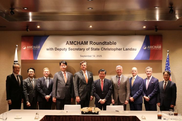 U.S. Deputy Secretary of State Holds Private Meeting with AMCHAM, Expresses Commitment to Advancing Korea-U.S. Partnership
