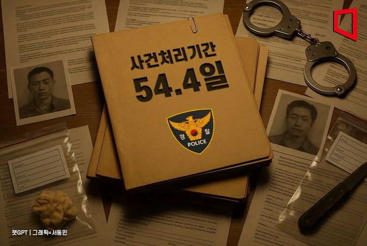 경찰 “사건 처리기간 54.4일…언론 보도 출처 알 수 없어”