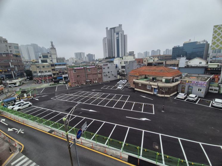 이천 창전동에 74면 규모 임시공영주차장 개장