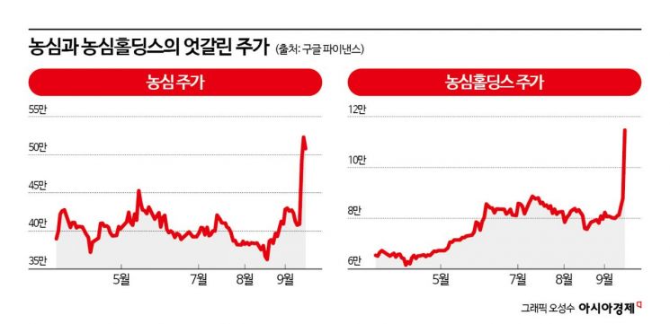 '케데헌' 약발 다했나… 농심, 지주사 上에 찬밥 신세