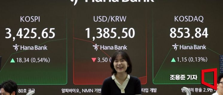 [포토] 11거래일 연속 상승세 이어가는 코스피