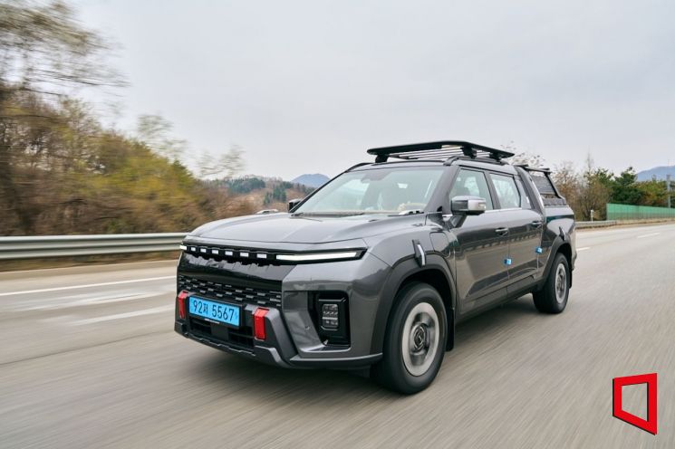 전기 픽업 무쏘 EV. KGM