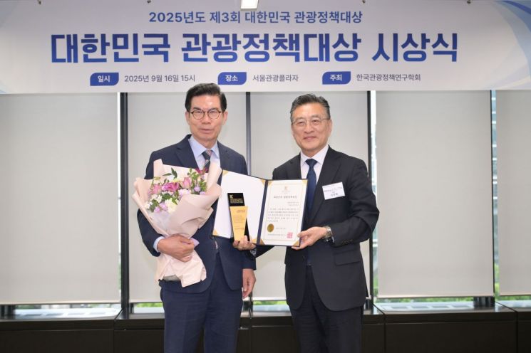 영덕군, 대한민국 관광정책대상 관광산업부문 대상 수상