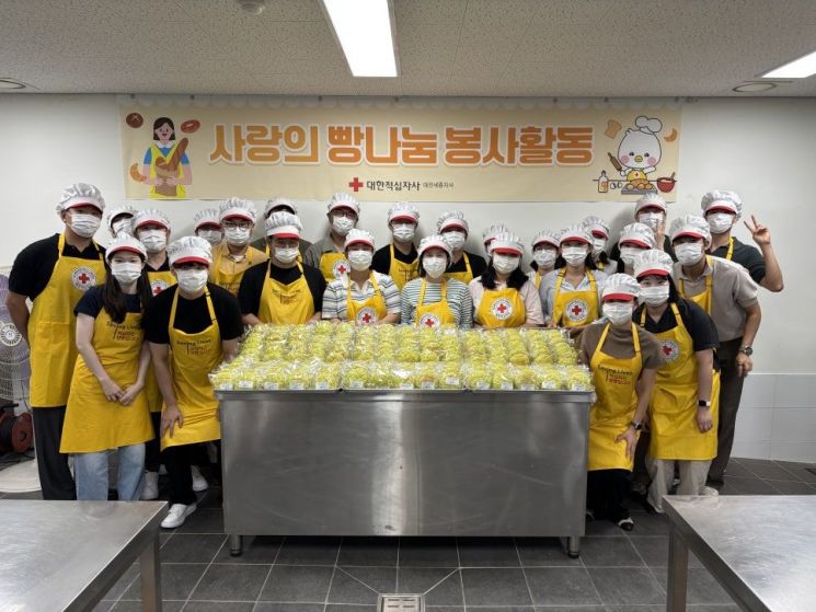 대전도시공사, 돌봄 필요한 아동 위해 '빵나눔 봉사활동' 펼쳐