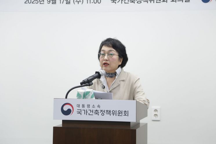 김진애 국가건축정책위원장 취임…"명품 랜드마크 허영 벗고 시민 중심"