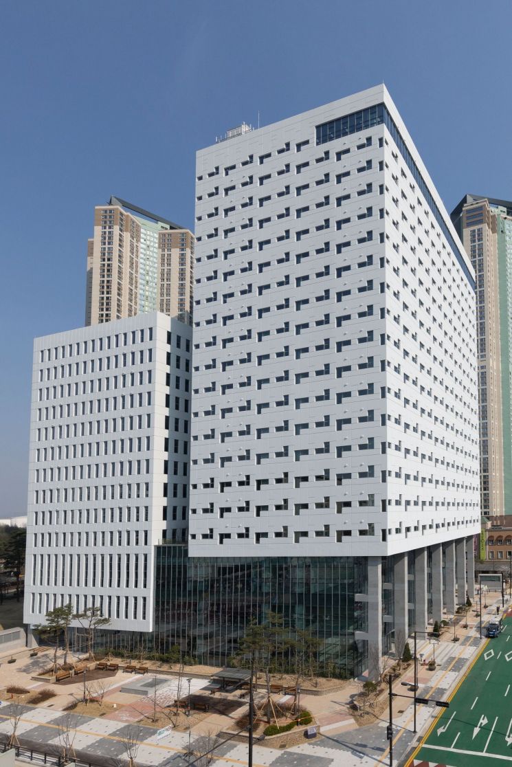 백석업무용 빌딩 전경. 고양특례시 제공