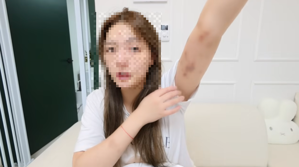 A Taiwanese woman active as a YouTuber claimed that she was assaulted by a Korean man in Hongdae, Seoul. Screenshot from Lyu Liying's YouTube channel.