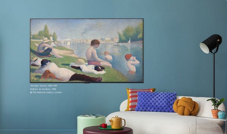 LG Electronics Partners with UK National Gallery for OLED TV Art Marketing