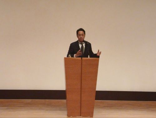조좌진 롯데카드 대표이사가 18일 서울 중구 부영태평빌딩에서 해킹 사고로 인한 고객 정보 유출사태에 대한 사과문을 발표하고 있다. 문채석 기자