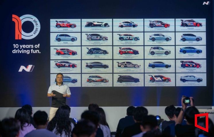 10살된 현대차 고성능 'N'…"2030년까지 7종 이상 출시"