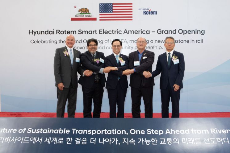 현대로템, 美 현지 첫 철도 전장품 공장 준공