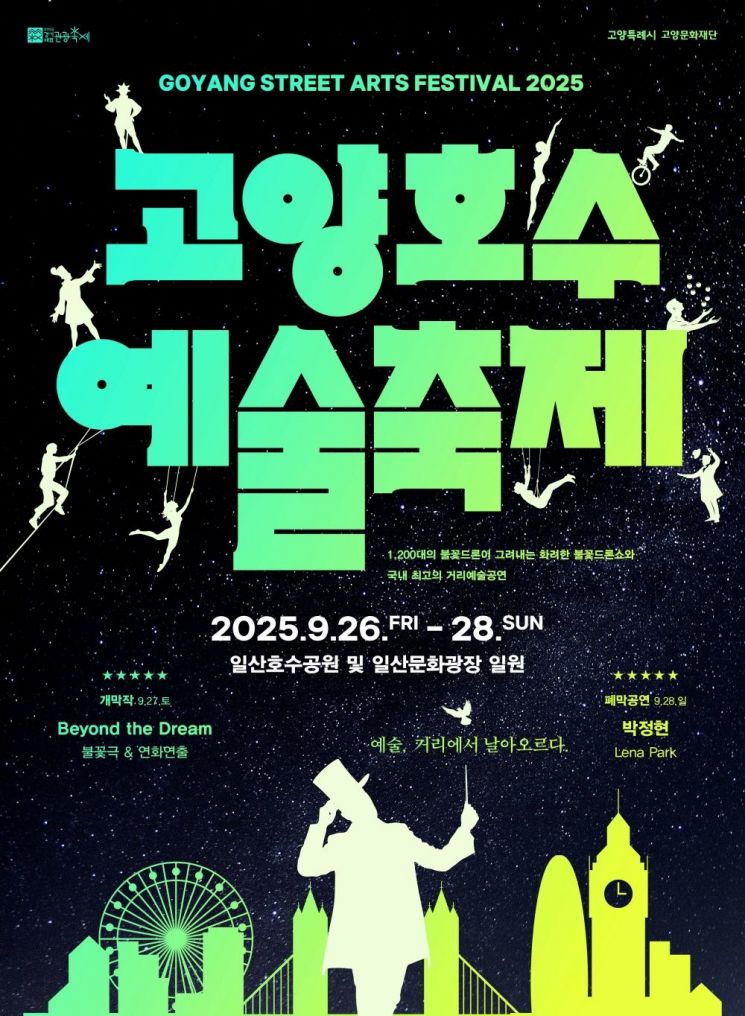 '2025 고양호수예술축제' 포스터. 고양특례시 제공