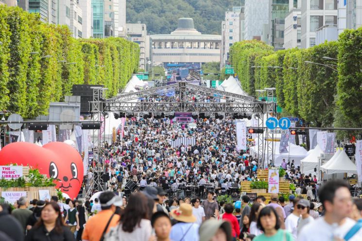 2024 서리풀페스티벌 전경. 서초구 제공.