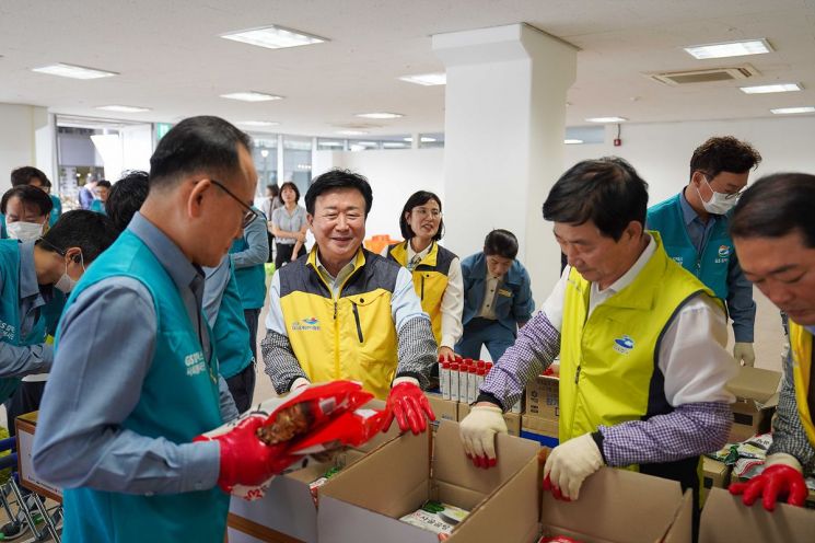 여수시·GS칼텍스, 20년째 이어진 '추석 온정나누기'