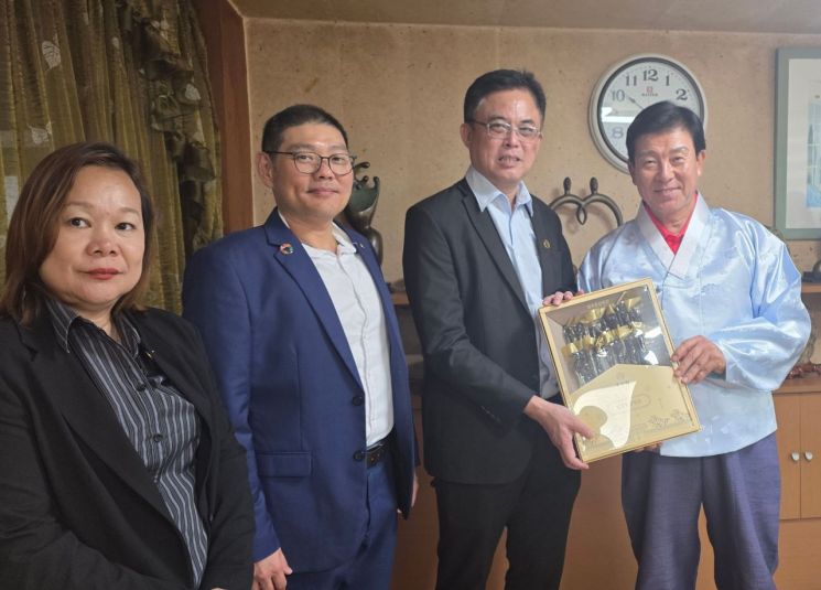 '제43회 금산세계인삼축제'에 참석한 말레이시아 파다완시 대표단