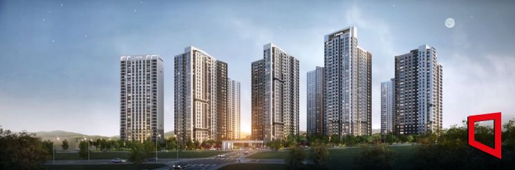 천안아이파크시티 1단지 투시도. HDC현대산업개발 제공