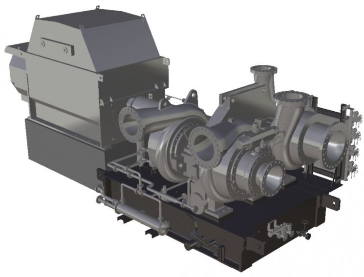 한화파워시스템-삼성중공업, FLNG 핵심장비 국산화 손잡았다