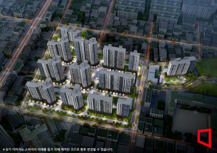 두산위브&수자인 부평 더퍼스트 조감도. 두산건설 제공