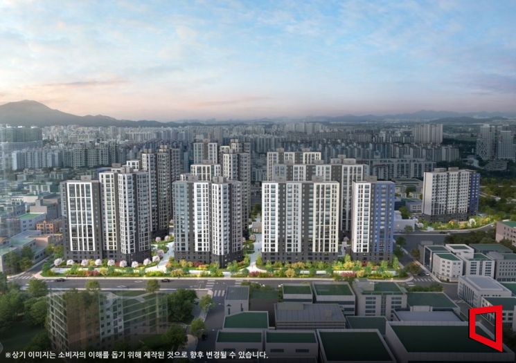 두산위브&수자인 부평 더퍼스트 투시도. 두산건설 제공