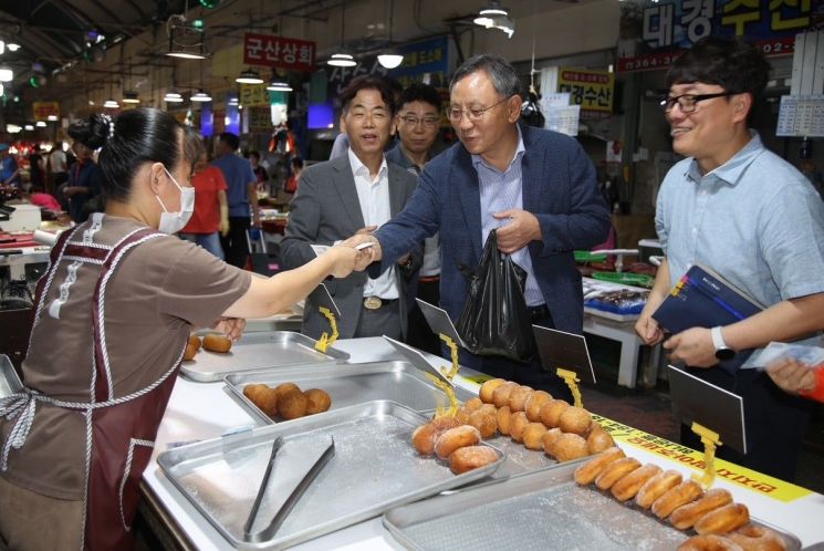 광주교통공사, 추석맞이 전통시장 장보기