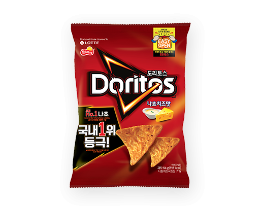 롯데웰푸드가 미국 펩시코와 손잡고 국내 생산하고 있는 '도리토스'.
