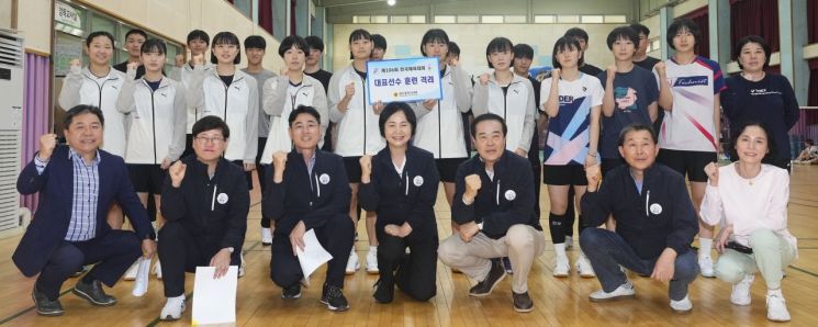 광주시의회, 전국체육대회 '광주체고 선수단' 격려