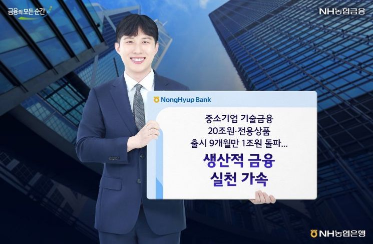 NH Nonghyup Bank's Technology Finance Balance for SMEs Surpasses 20 Trillion Won