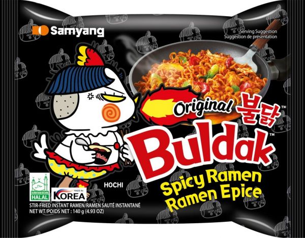 불닭볶음면 오리지널. 삼양식품