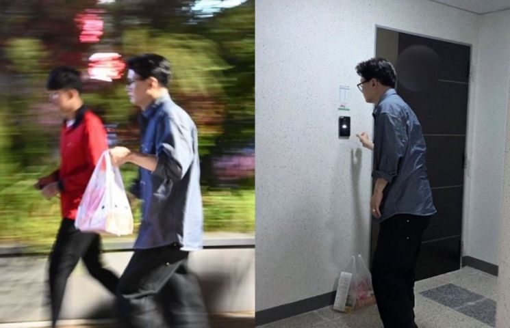 한동훈 국민의힘 전 대표가 치킨 배달에 나선 근황을 공개해 눈길을 끌고 있다. 한동훈 인스타그램