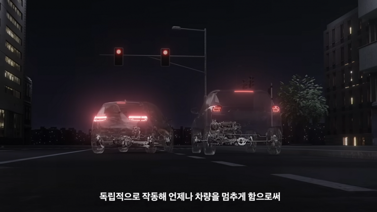 자동차 브레이크 시스템의 작동 원리을 소개하는 현대자동차그룹 유튜브