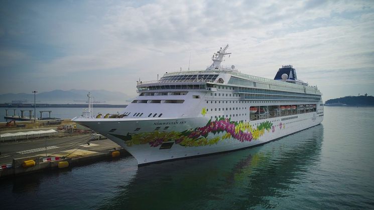국제크루즈 '노르웨지언 스피릿호', 25일 여수 입항