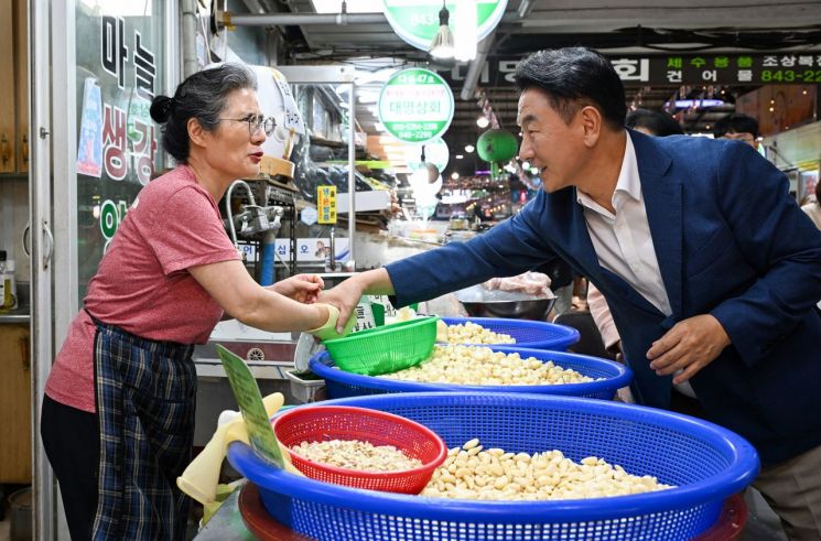 의정부시, 추석 맞아 전통시장 현장 소통 나서