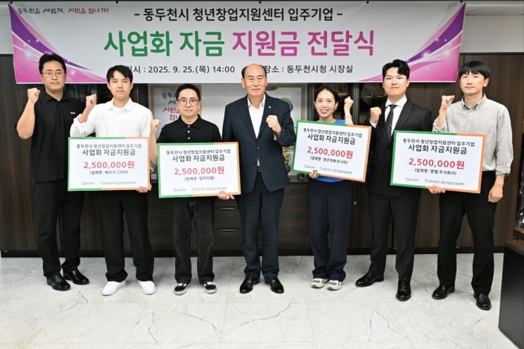 Dongducheon City Provides Commercialization Funds to Youth Startup Support Center Tenant Companies
